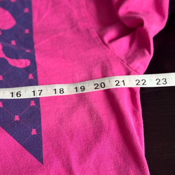 Teddy Fresh x Looney Tunes Sylvester Tweety Pink Long Sleeve Graphic Shirt M - Picture 10 of 10